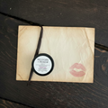 Lip Balm with Vanilla Bean Leaning Right